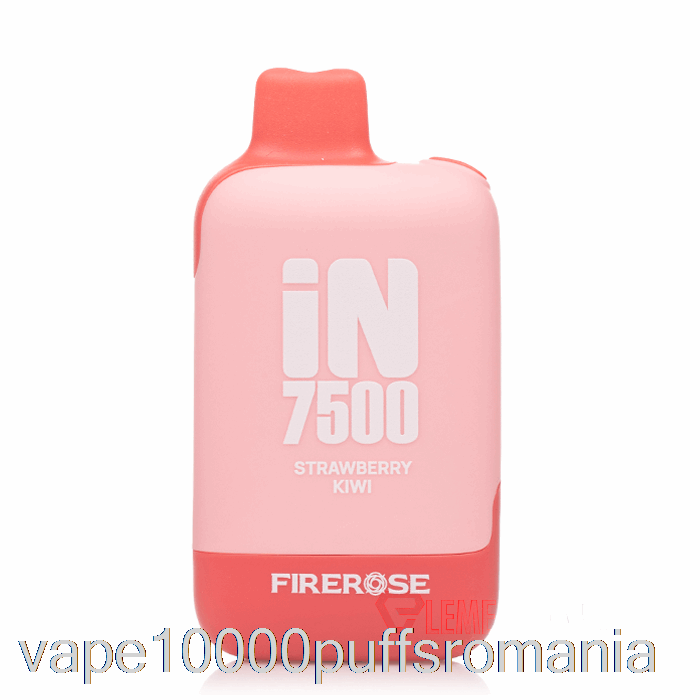 Vape Romania Firerose In7500 De Unica Folosinta Capsuni Kiwi